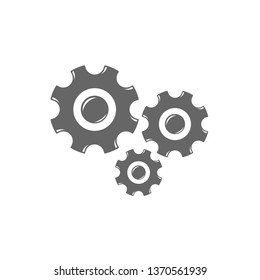 Gear logo vector, icon, symbol, illustration design template