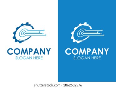 Gear Logo vector Template icon illustration design.