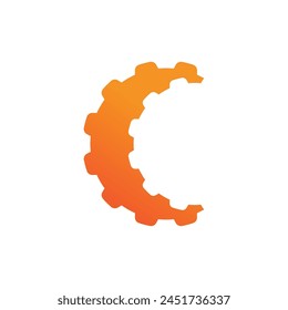 Gear logo vector template symbol design