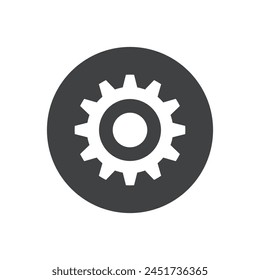 Diseño de símbolo de Plantilla de Vector de logotipo de engranaje