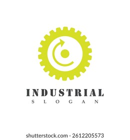 Gear logo vector template symbol design