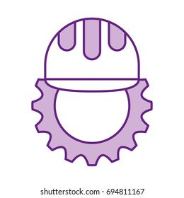 gear machine with helmet