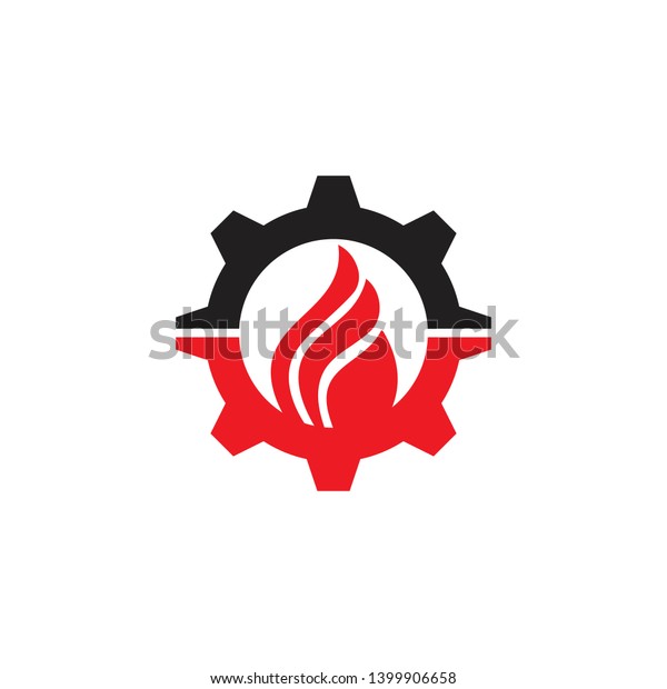 gear machine\
icon logo design vector\
template