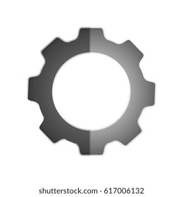gear machine isolated icon