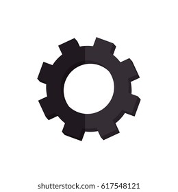 gear machine isolated icon