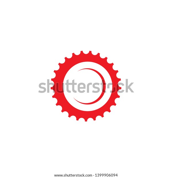 Gear machine\
logo design symbol vector\
template
