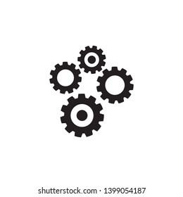 Gear Machine Logo Symbol Stock Vector (Royalty Free) 1399054187 ...