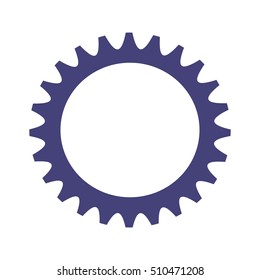 gear machine settings isolated icon vector illustration design