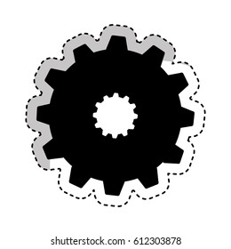 gear machine setup icon