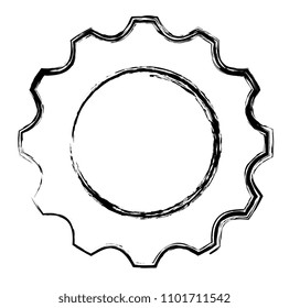 gear machinery isolated icon