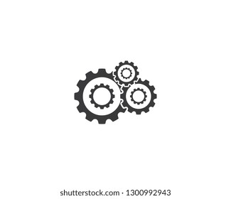 Gear machinery logo icon
