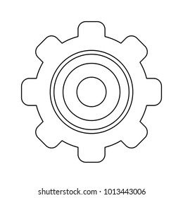 Gear machinery piece