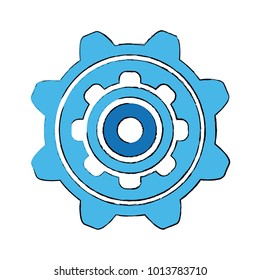 Gear machinery piece