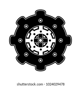 Gear machinery piece