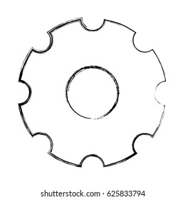 Gear machinery piece