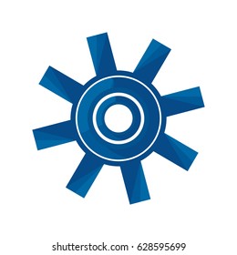 Gear machinery piece