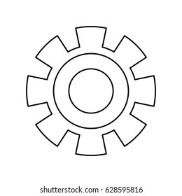 Gear machinery piece