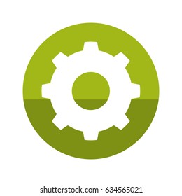 Gear machinery piece