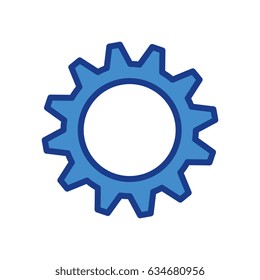 Gear machinery piece