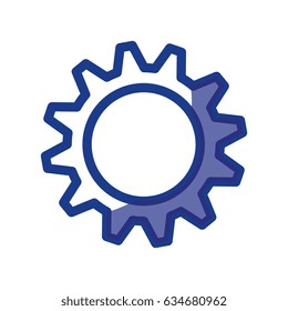 Gear machinery piece