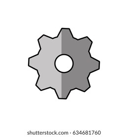 Gear machinery piece