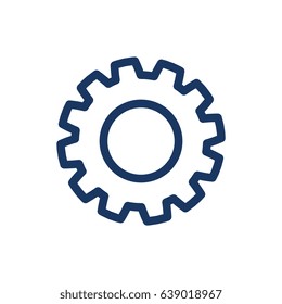 Gear machinery piece