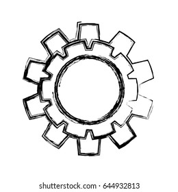 Gear machinery piece
