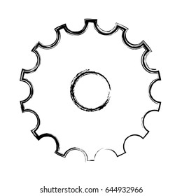 Gear machinery piece