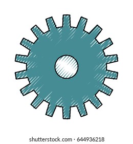 Gear machinery piece
