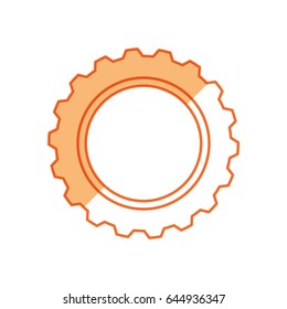 Gear machinery piece