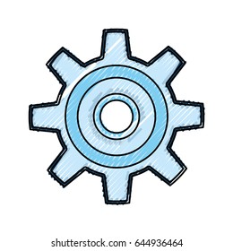 Gear machinery piece