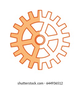 Gear machinery piece