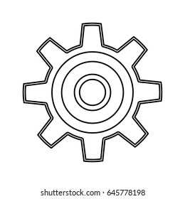 Gear machinery piece