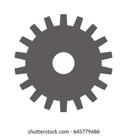 Gear machinery piece