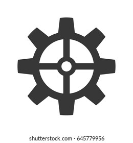 Gear machinery piece