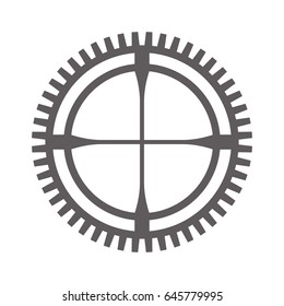 Gear machinery piece