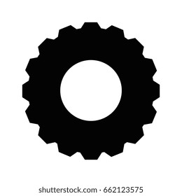 Gear machinery piece