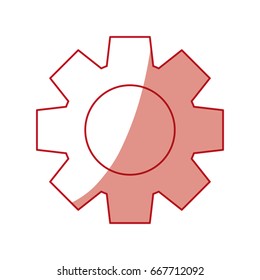 Gear machinery piece