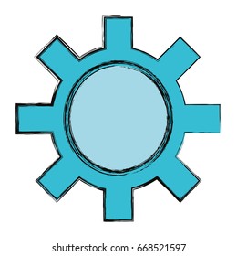 Gear machinery piece