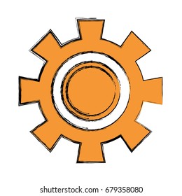 Gear machinery piece
