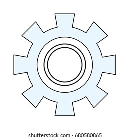 Gear machinery piece