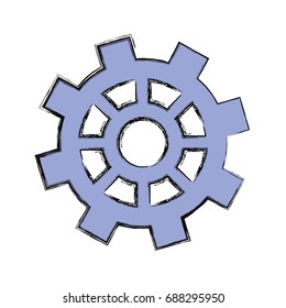 Gear machinery piece