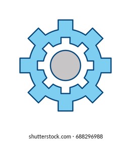 Gear machinery piece