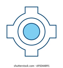Gear machinery piece