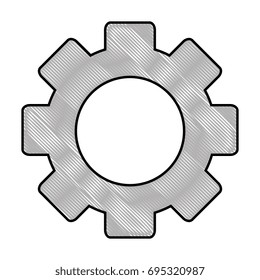 Gear machinery piece
