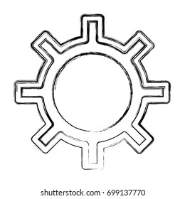 Gear machinery piece