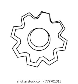 Gear machinery piece