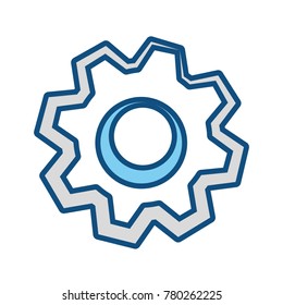 Gear machinery piece