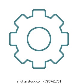 Gear machinery piece