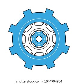 Gear machinery symbol